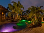 LED Lighting for Swimming Pools, Water Features, Ponds, and Fountains by Fusion Pool Products